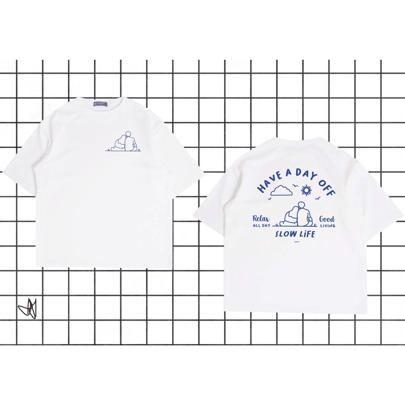 BORN TO YOU Kaos Distro Cewek Cowok White Day Off