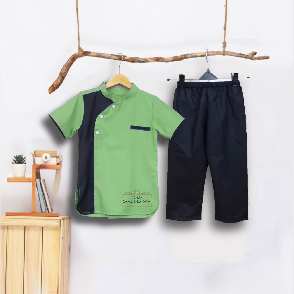 Baju anak laki laki Koko anak laki laki umur 4 tahun