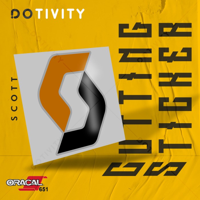 

Cutting Sticker SCOTT 2 Colors