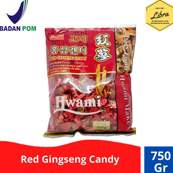 

TERLARIS Hwami Red Gingseng Candy 750 Gr /PERMEN LUNAK/PERMEN VIRAL/PERMEN MILO/PERMEN YUPI/PERMEN JADUL/PERMEN KARET