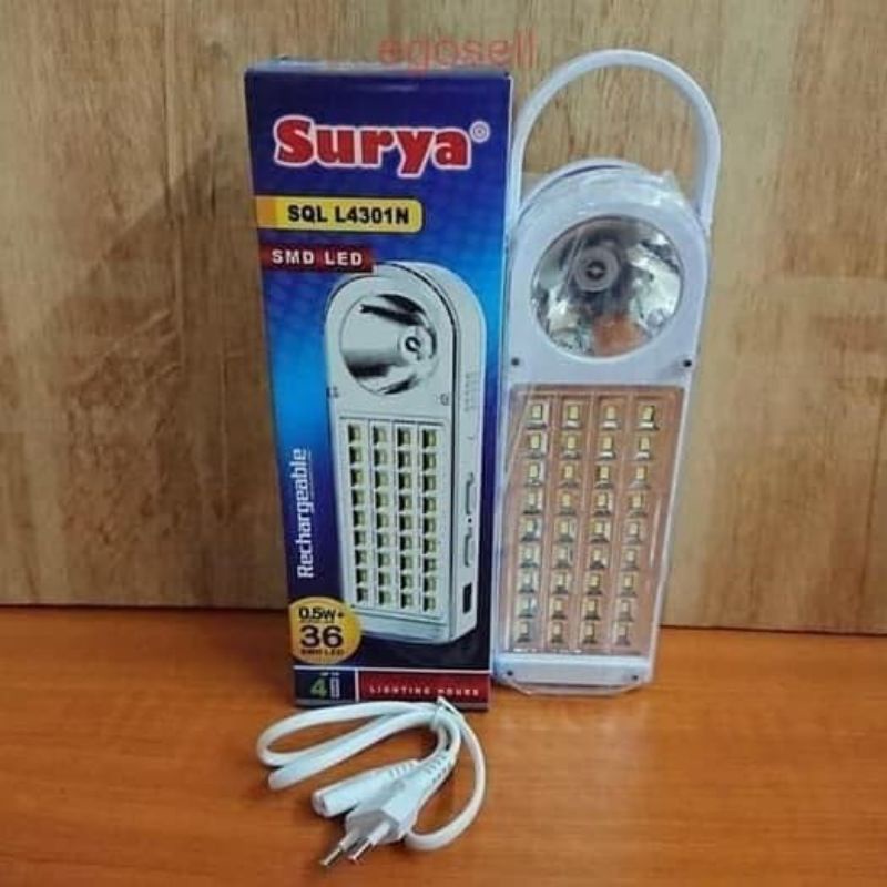 Emergency Surya Sql L4301N 36smd led