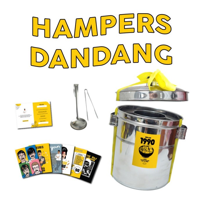 

NEW Paket Dandang Bakso Malang Cak Su Kumis | Hampers Idul Fitri - 35Pcs