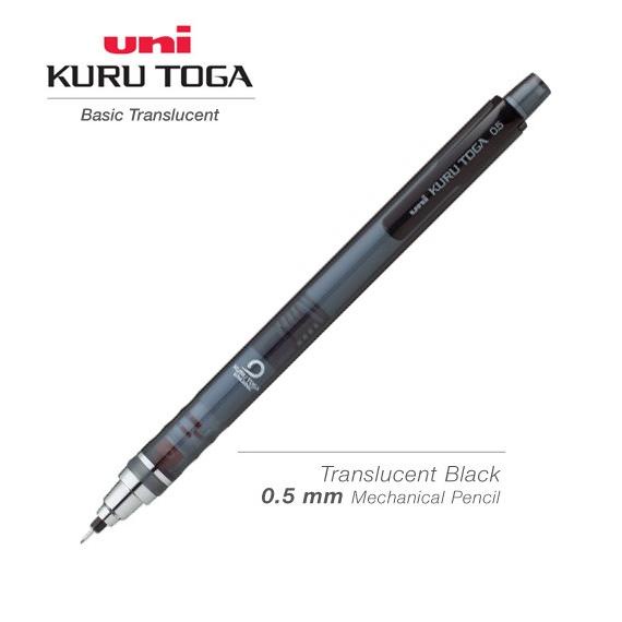 

TERMURAH UNI Kuru Toga Mechanical Pencil 0.5 mm Translucent Black /ALAT TULIS AESTHETIC/ALAT TULIS SEKOLAH/ALAT TULIS SET/ALAT TULIS LENGKAP/ALAT TULIS ANAK/ALAT TULIS LUCU