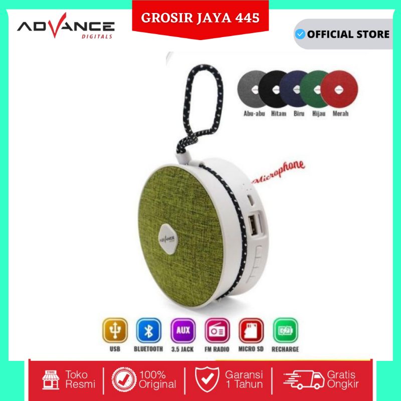 Advance ES030F - Wireless Speaker / Speaker Bluetooth Portable | Garansi Resmi Advance 1 Tahun