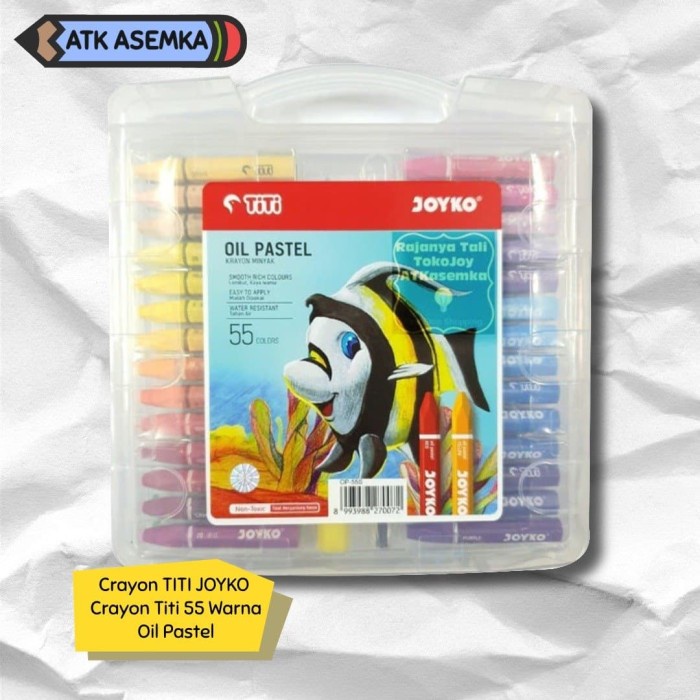 Crayon Titi 55 Warna / Krayon Titi 55 Warna