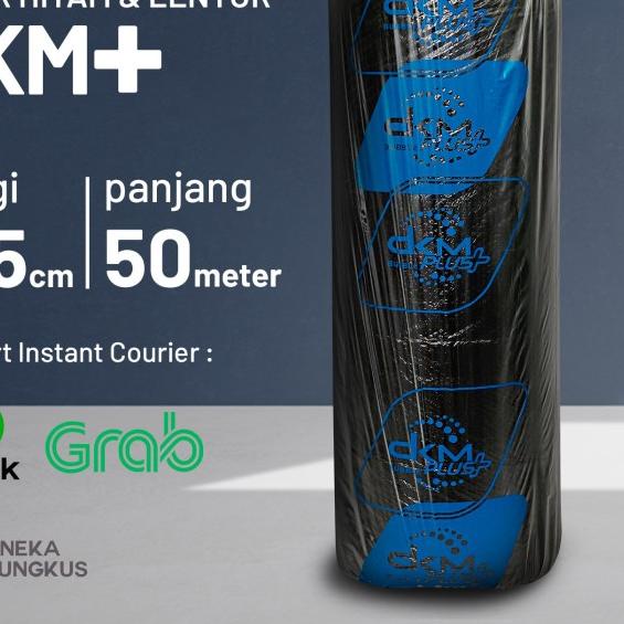 

PLASTIK BUBBLE WRAP HITAM PEKAT - ANTI TEMBUS (Merk DKM, 125cm x 50m