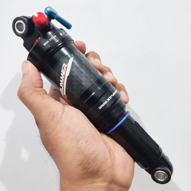 Rear Shock Sepeda STRUMMER DNM STR-38RC 190 x 50 LO Lock Out Rebound Rearshock Air Suspension Belaka