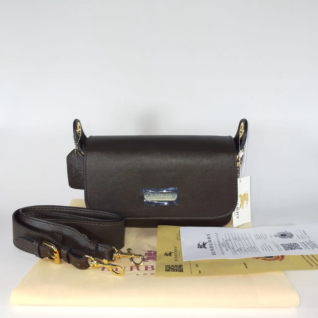 BURBERRY Women's Shoulder Bag Klare Flap Chain Organ Bag Exquisite New