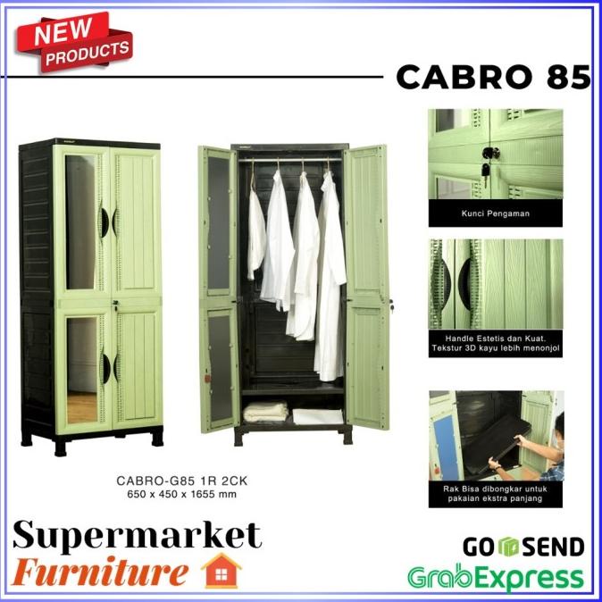 

LEMARI PLASTIK GANTUNG NAPOLLY CABRO G85 / GANTUNG + RAK NAPOLLY G85 stock ready