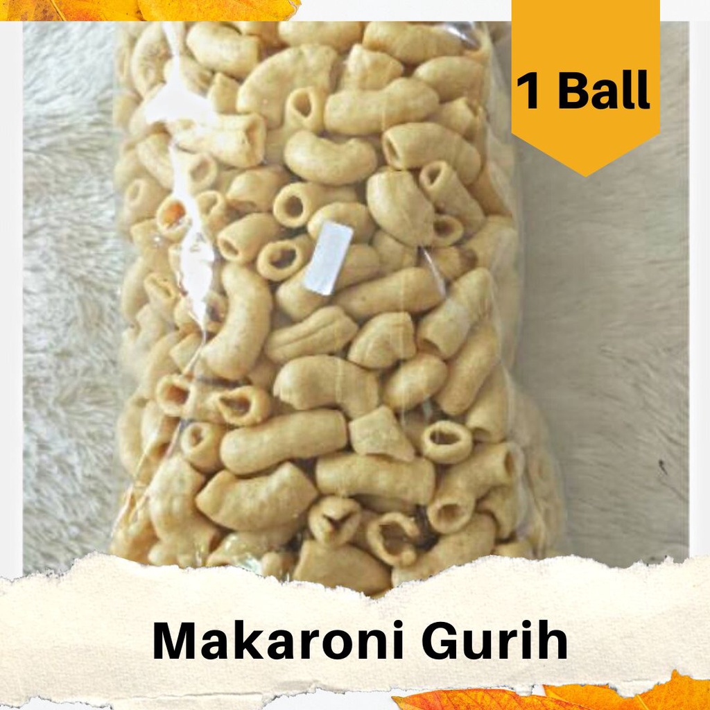 

Makaroni Gurih 1 BALL ( 2,5 KG)/ Snack Kiloan Murah/ RT86SBY