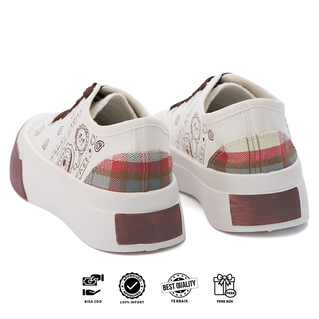 [Original Ber-Hologram] SNEAKYSHOES AREUM SEPATU WANITA KEKINIAN SNEAKERS SHOES 918