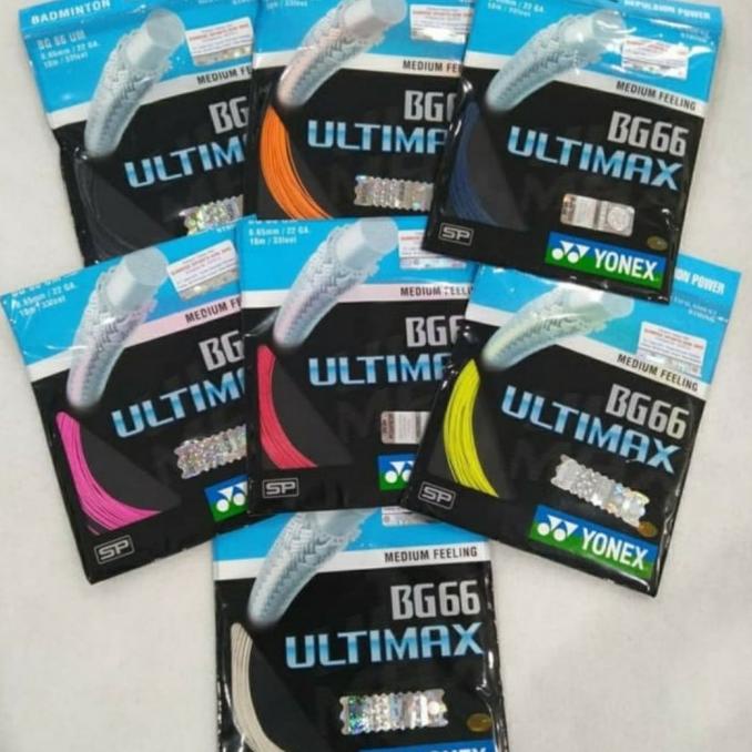 Senar Raket / Tali Raket Badminton BG 66 Ultimax
