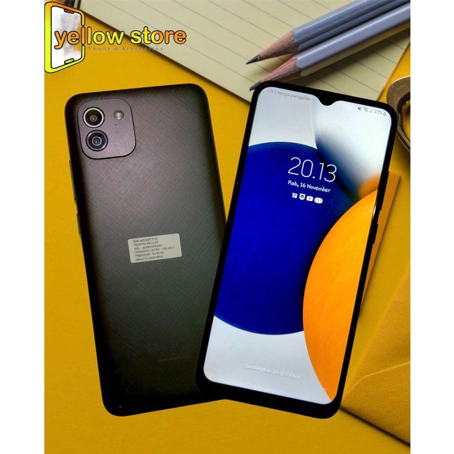 HP MURAH SAMSUNG A03, Ram 3 Internal 32 Gb. Second