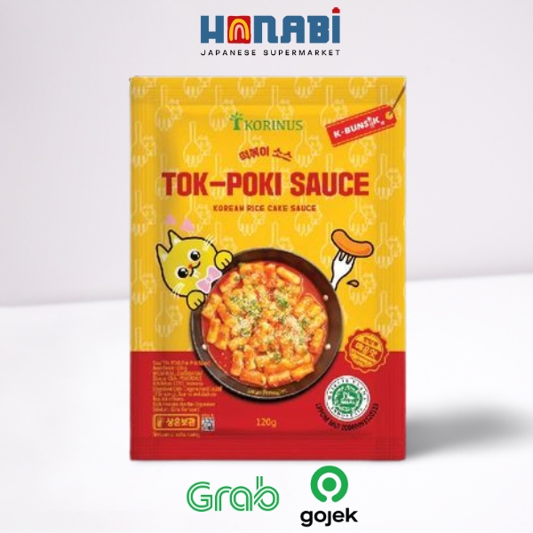 

Korinus Tokpoki Sauce Spicy 120g - Toppoki Sauce Pedas Made In Korea