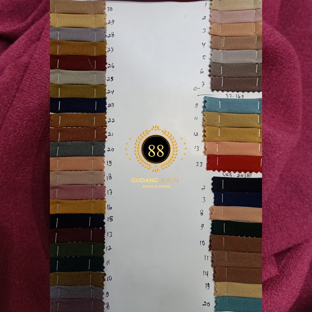 Kain Diamond Crape Crepe Premium Roll [60 yard]