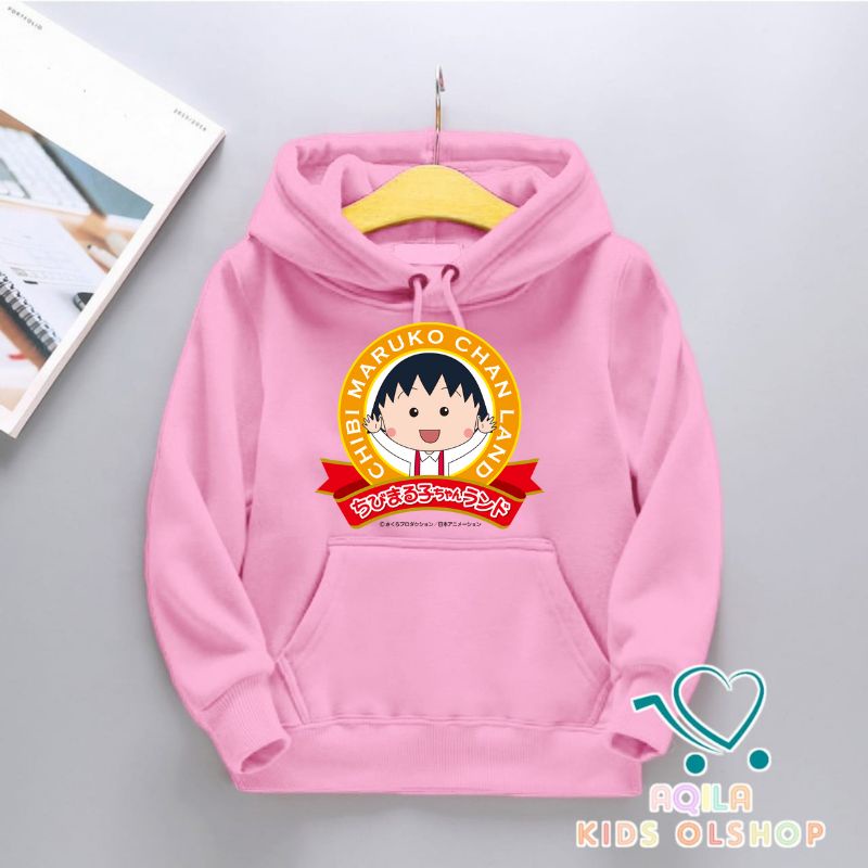 hoodie anak sweater anak chibi maruko chan