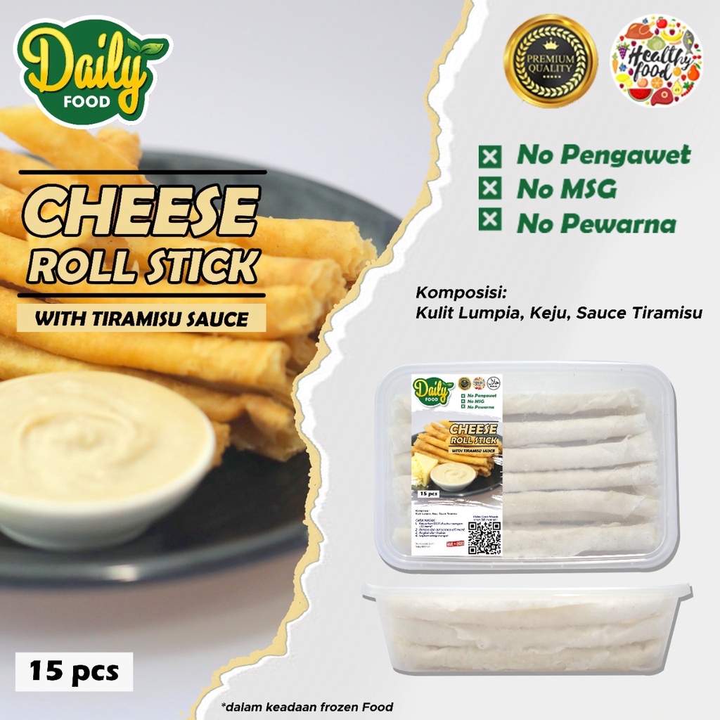 Cheese Roll Stick Keju Premium Stik Keju | Dailyfood