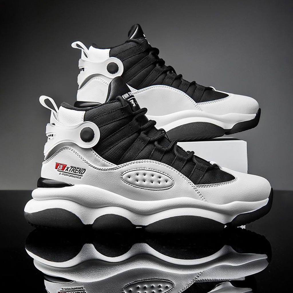 Sepatu Basket Pria Import Modis Trendy Sepatu Cowok Basket Original Bagus Keren High Quality Nyaman Dpakai