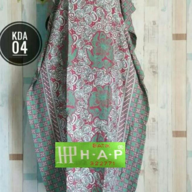 DASTER KALONG HAP ORIGINAL JUMBO LD 140 / DASTER KAFTAN / DASTER BATIK - Pink