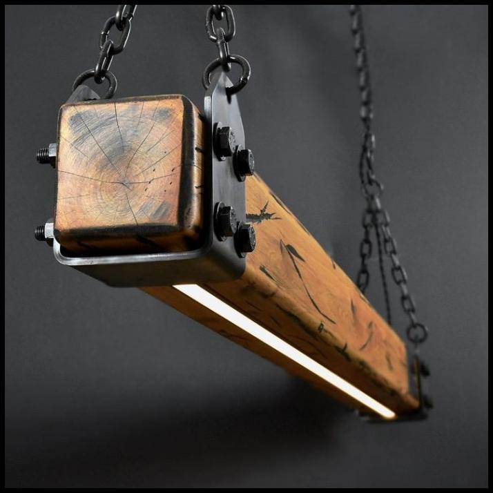 Promo Lampu Gantung Rustic, Industrial, Lampu Hias, Lampu Kayu.