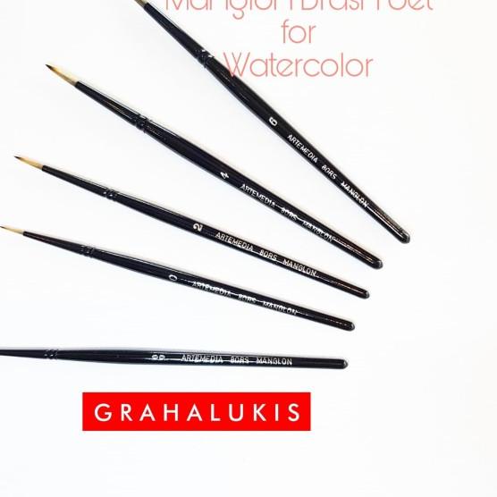 

Kuas Cat Air - Artemedia Manglon set