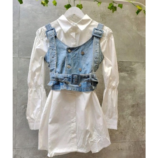 Kemeja Bangkok BKK + OUTER JEANS Import Premium