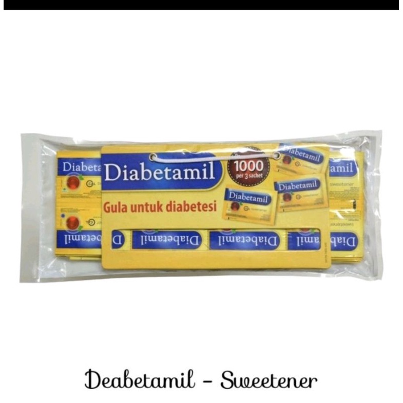 

gula diabetamil 80 sachet @ 1 gr