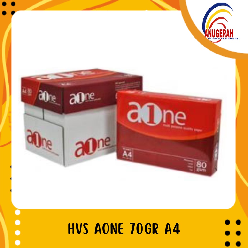 Jual Kertas Hvs Aone A4 70 Gr Murah Rim Shopee Indonesia