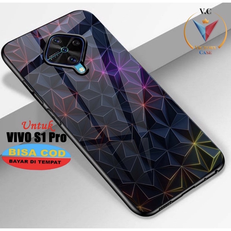 Case VIVO S1 PRO Terbaru Victory Case [ ABSTRK ] VIVO S1 PRO  Case Hp Casing Hp Softcase Glossy Soft