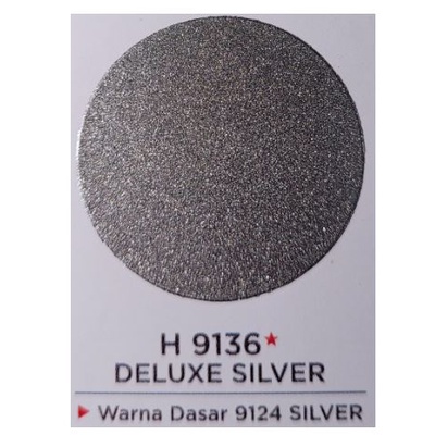 Pilox Diton Premium 9136 Deluxe Silver 400ml Cat Semprot Silver Honda Perak Silfer Silper Velg Body Motor Helm