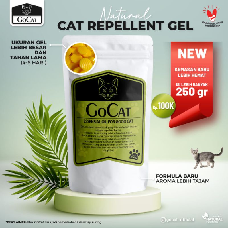 Jual Gocat Cat repellent gel Gel Pengusir Kucing 250g Shopee