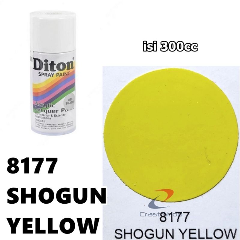 Cat Pilox Diton Shogun Yellow 8177 300cc Warna Kuning Suzuki frame sepeda motor mobil pylox pilok