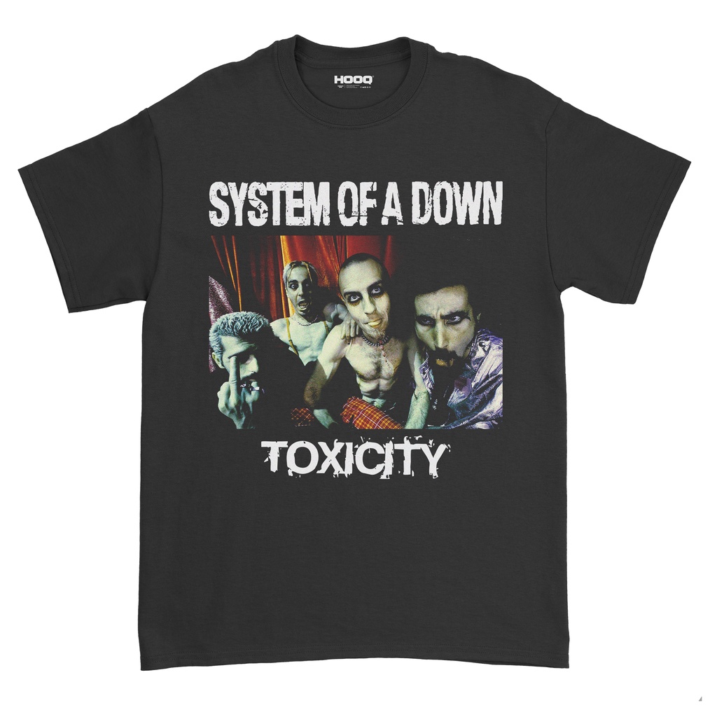 Kaos Band System Of A Down - Toxicity Band Merchendise