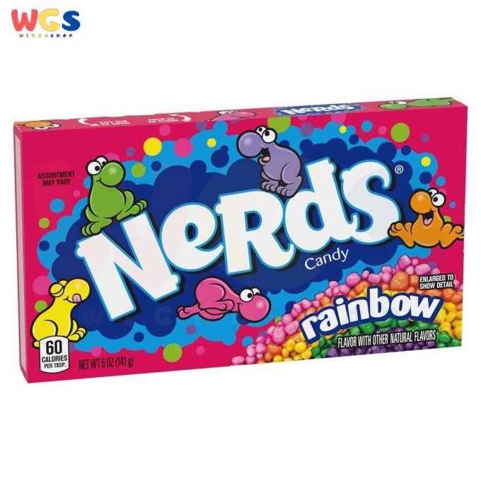 

BISA COD Permen Nerds Candy Rainbow Natural Flavor Video Box 5oz 141g /PERMEN LUNAK/PERMEN VIRAL/PERMEN MILO/PERMEN YUPI/PERMEN JADUL/PERMEN KARET