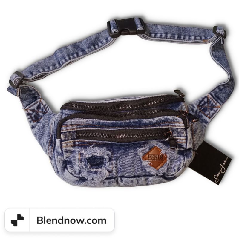 tas slempang jeans pria wanita limited jeans