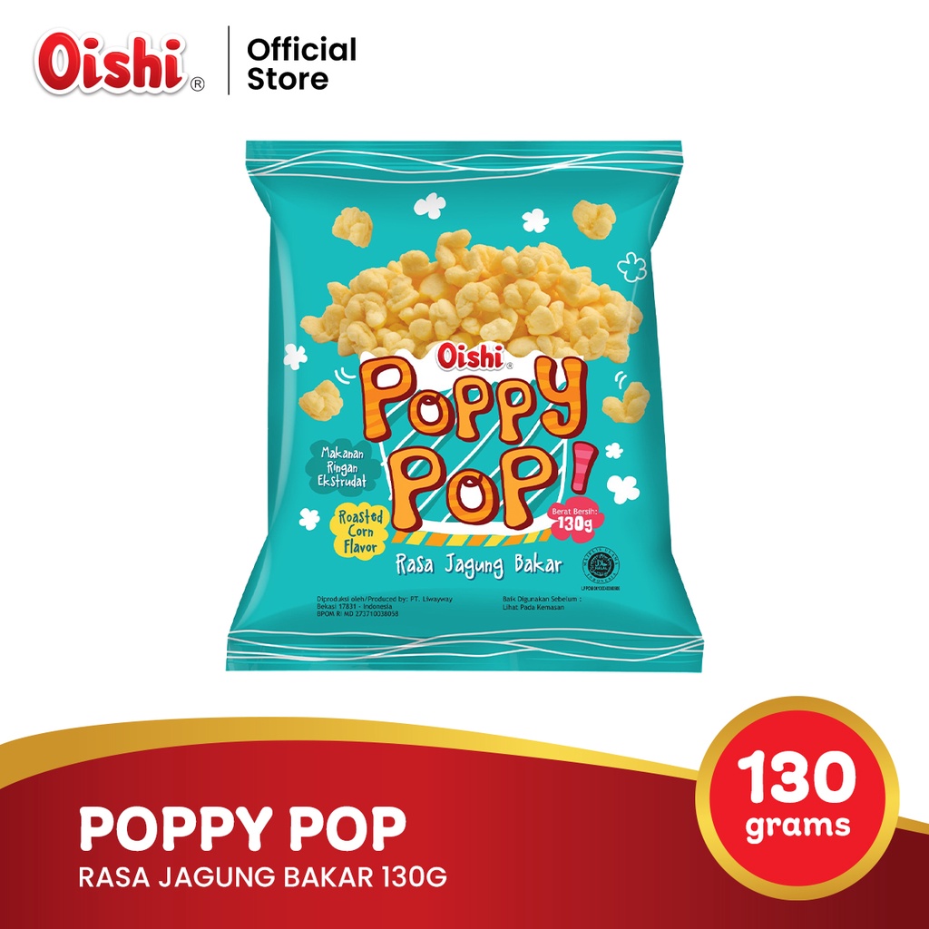 Jual Poppy Pop Rasa Jagung Bakar 130g | Shopee Indonesia