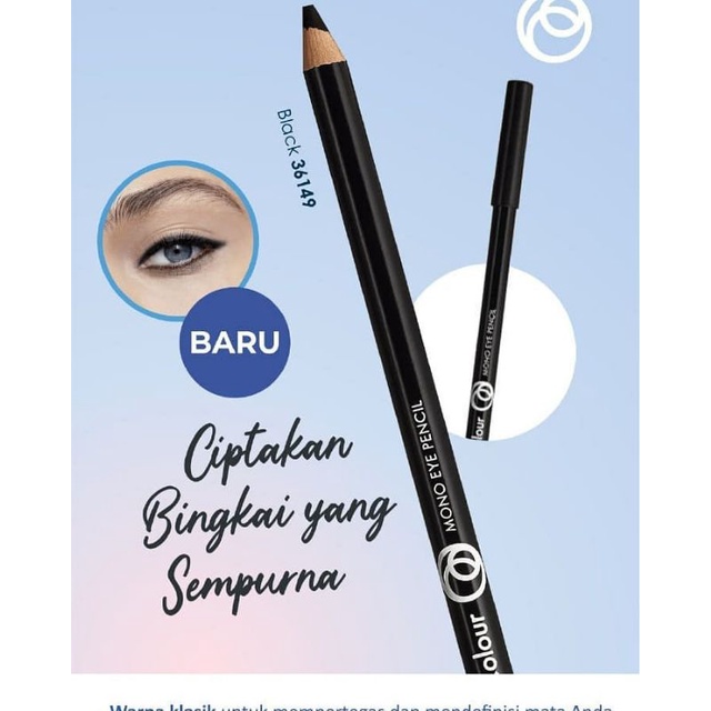 Oncolour Mono Eye Pencil -Black/The One Kohl Eye Pencil