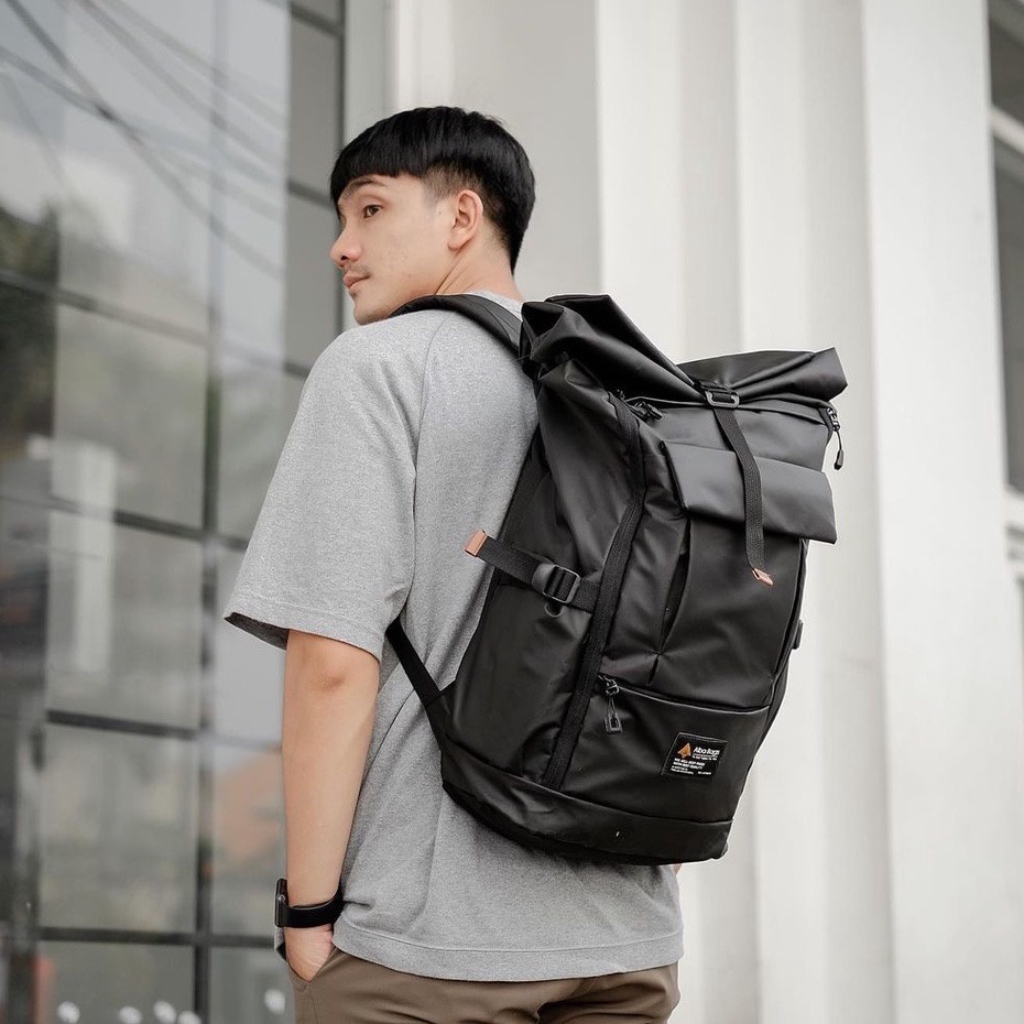 Alba Project - Tas Ransel Vegas 1.0 - Tas Unisex Backpack Up To 15.6 Inch - Tas Punggung