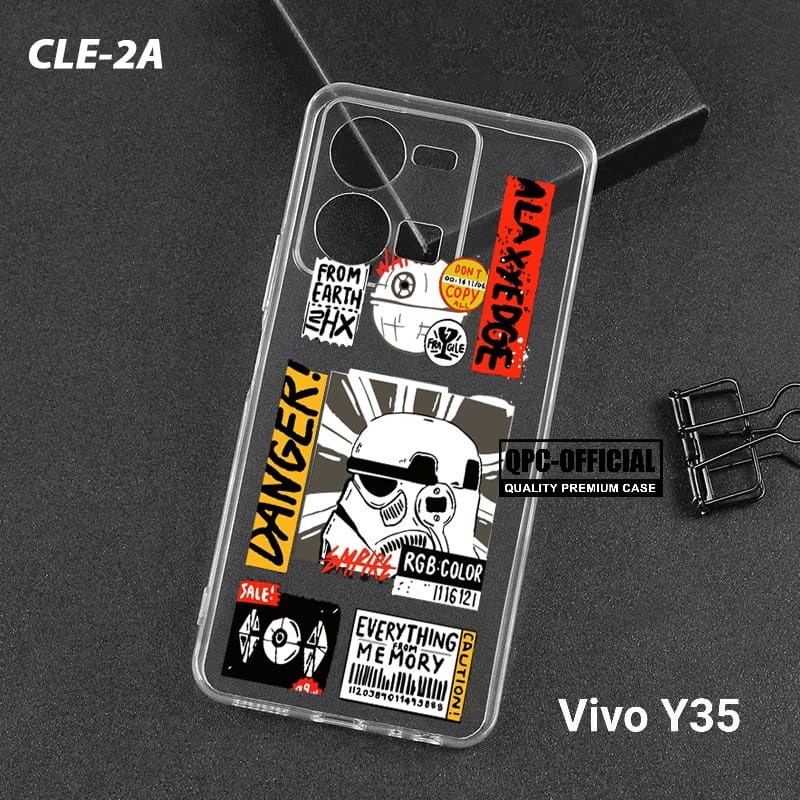 Vivo Y01A Vivo Y01 Vivo Y02 2022 Vivo Y02T  Vivo Y35 Vivo Y22 Vivo V25 5G Vivo V25E Softcase Clear C