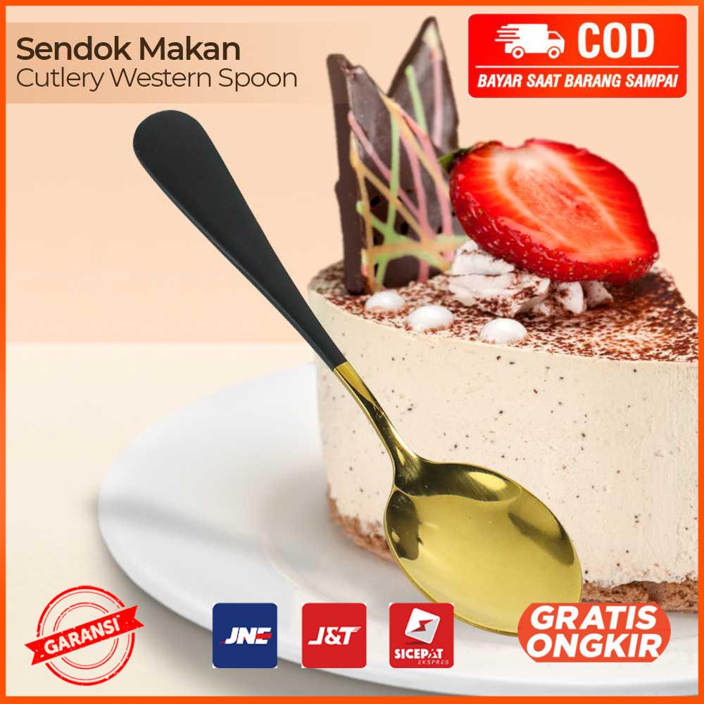 Sendok Makan Cutlery Western Spoon 1 PCS LF2