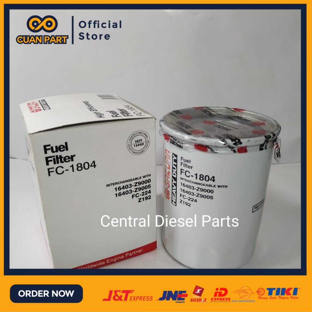 Filter Solar Atas / Fuel Filter Atas Nissan CK87 FC-1804 FC1804 Sakura Cuan Part