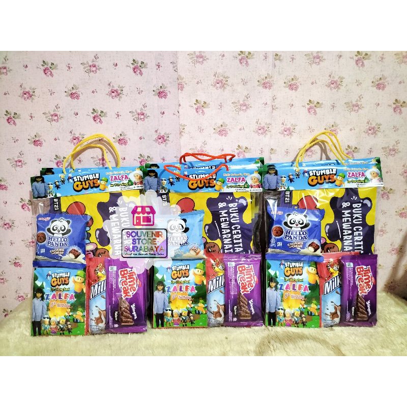 Set Mewarna || Hampers Ultah Pensil Warna || Bingkisan Ultah Plus Snack