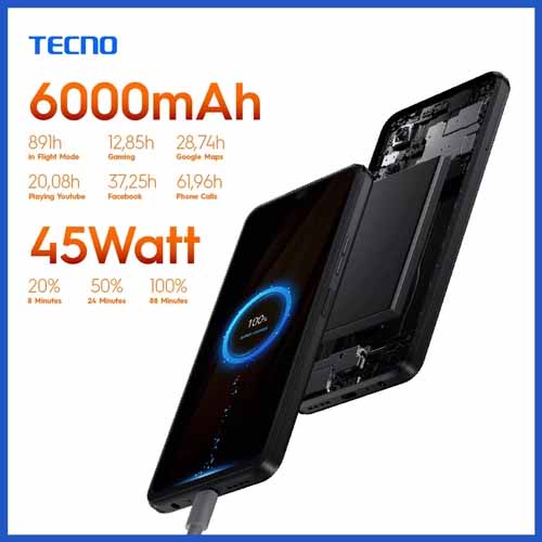 Tecno Pova 4 PRO / Pova 4 NFC 8/256 8/128 Garansi Resmi Not Pova 3