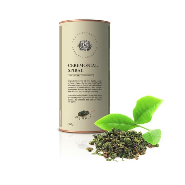 

OOLONG TEA - MULIA TEA - CEREMONIAL SPIRAL - SPECIALTY TEA