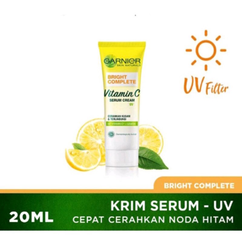 garnier light complete serum uv