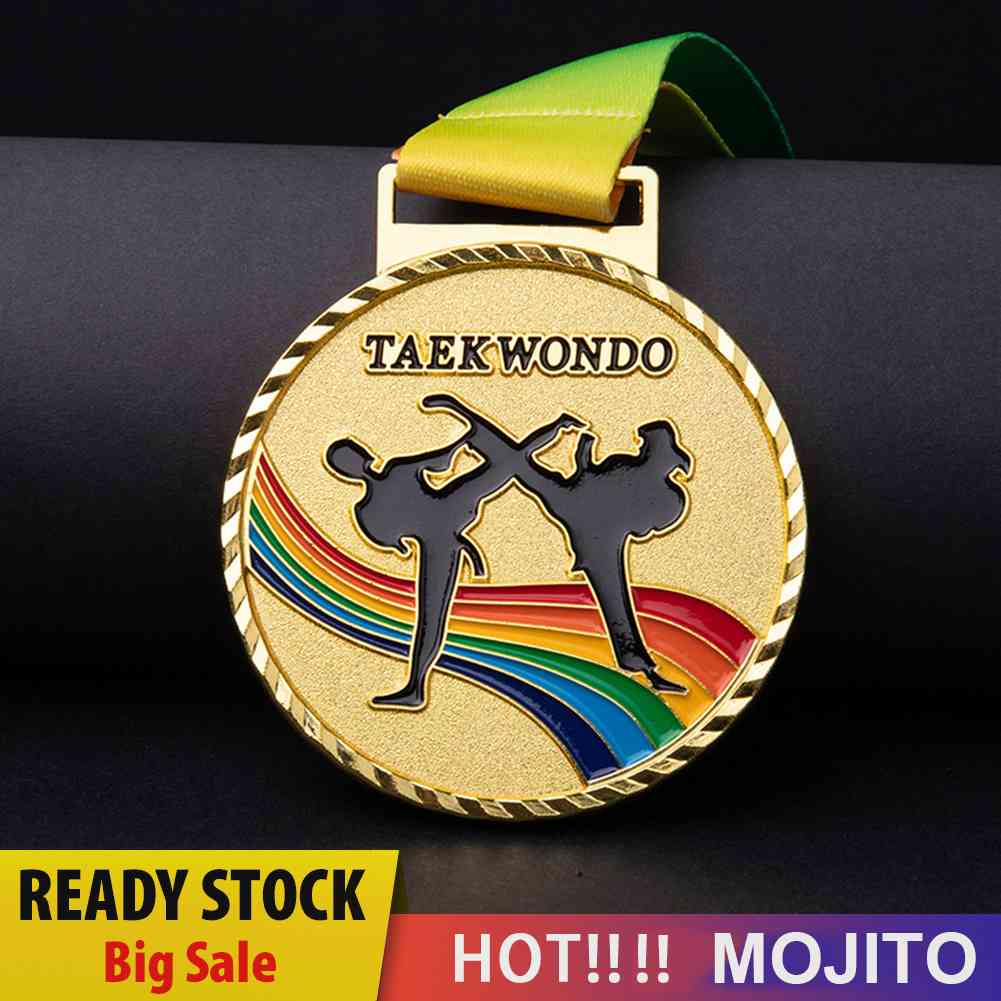 Medal Award Bahan Tembaga Warna Goldsilver Untuk Permainan Taekwondomedali
