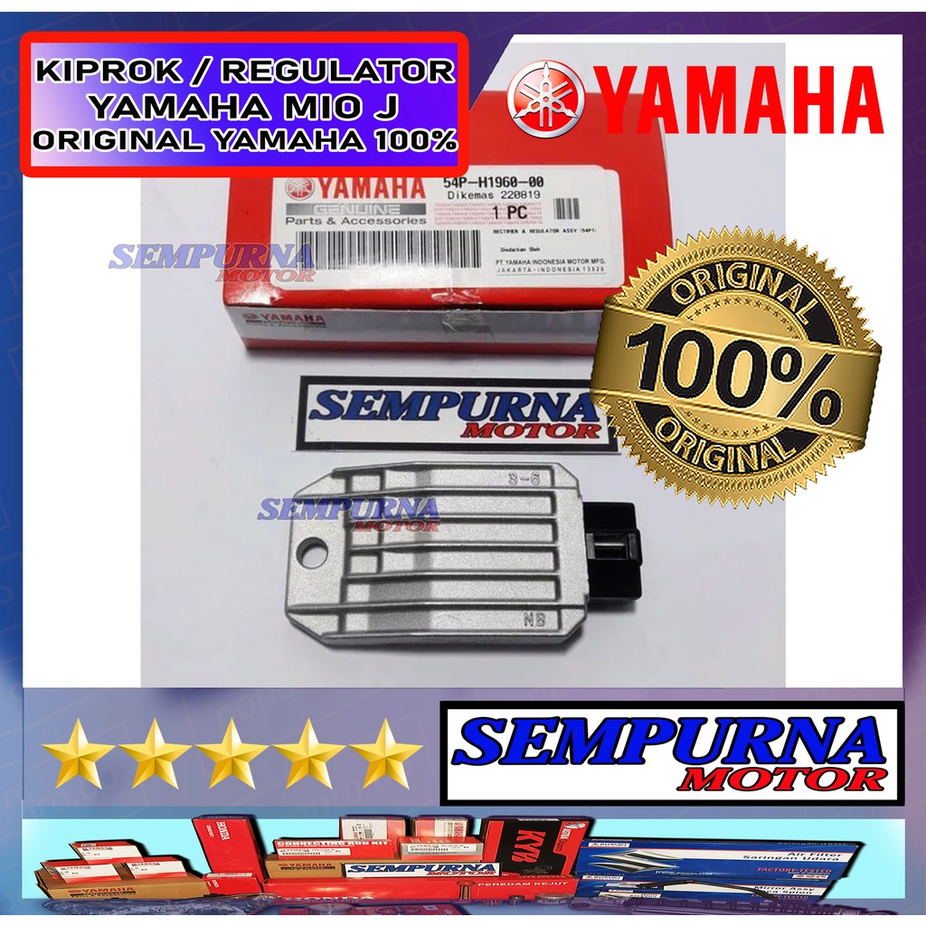 54P-H1960-00 Regulator atau Kiprok Mio J 100% Original Yamaha Asli Ori YGP
