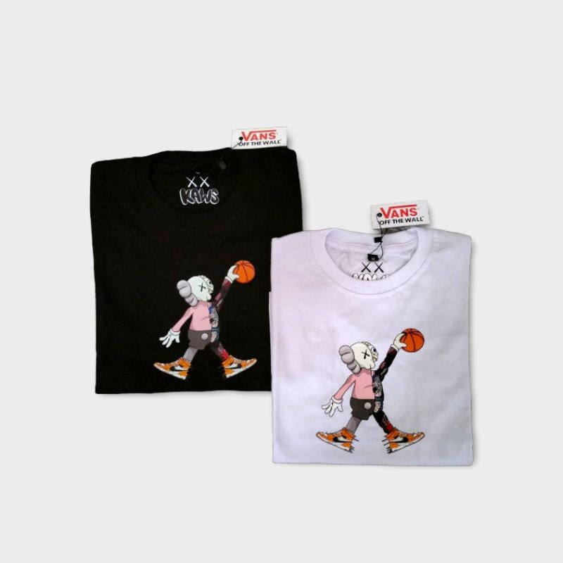 kaos anak baju anak anak kaos anak vans kaws basket katun combed 24s suoer soft handfield.