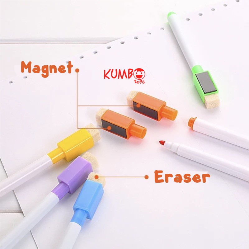 Spidol Papan Tulis Mini Wipe Clean Spidol