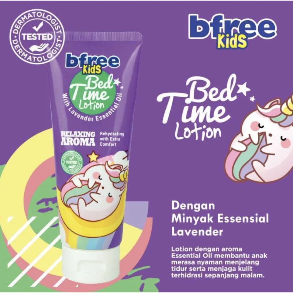 Bfree Kids Sunscreen Anak | Bfree kids lotion | Bfree Kids Bed Time Lotion | Bfree Kids Daily Lotion ~ ORIGINAL 100%